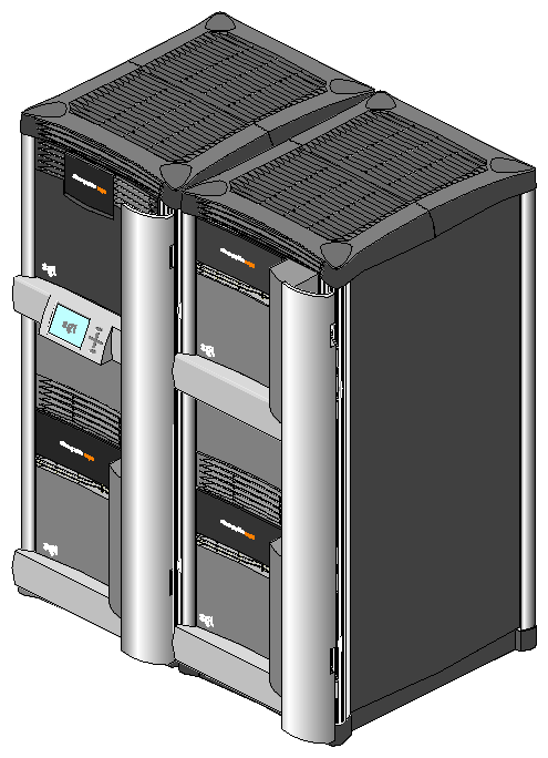 Figure 1-3 Onyx2 Multirack Graphics System Configuration