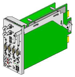 Figure 3-13 BaseIO (IO6G) Assembly and Connectors