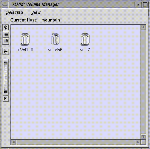 Figure 4-1 xlvm Main Window