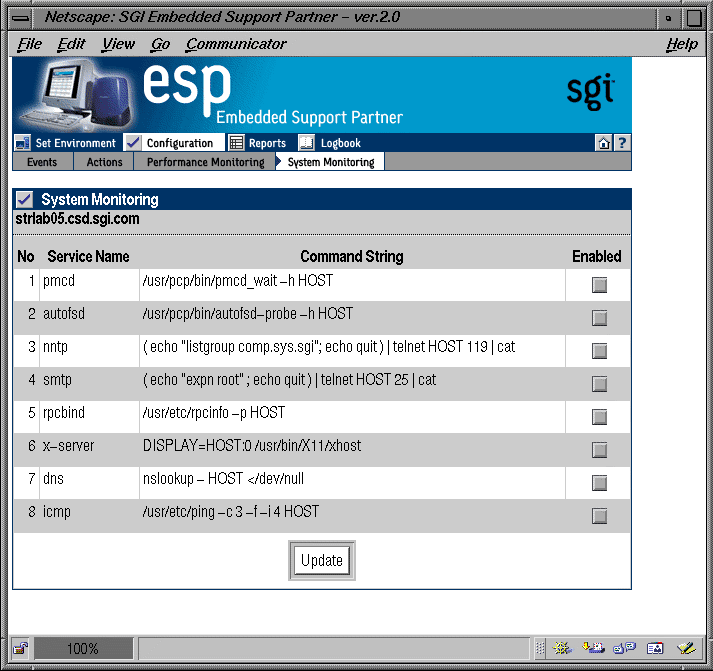 Figure 4-42 System Monitoring Window (Single System Manager Mode)