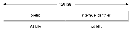 IPv6 Prefix Bits and Interface Identifier Bits