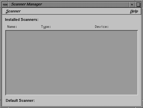 Figure 6-1 Scanner Install Tool