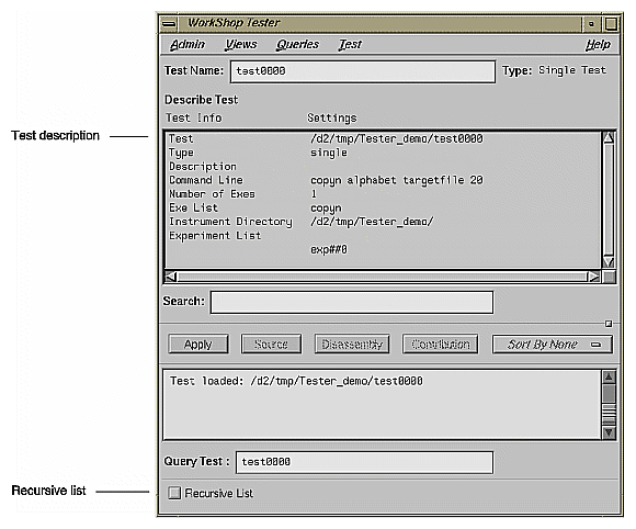 Describe Test Example