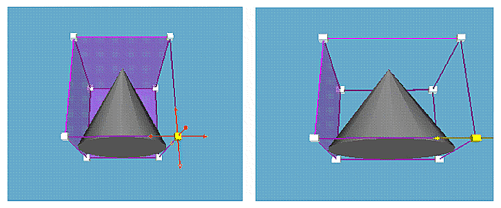 Figure 15-12 Axial Scaling Around a Side