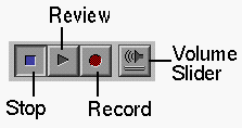 Figure 1-7 Using the Transport Controls