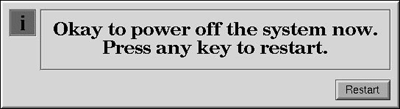 Figure 1-31 Okay to Power Off Notifier