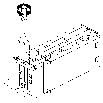 Figure 4-31 Opening the I/O Door 