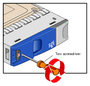 Locking the Drive Carrier Module