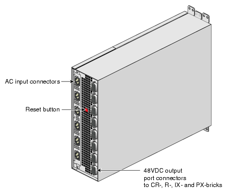 Rear View
 of Power Bay