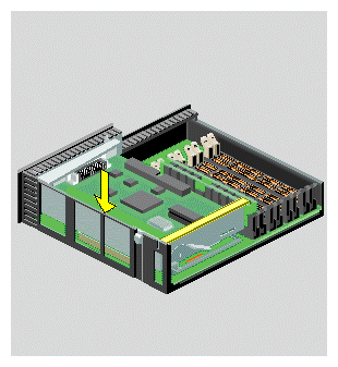 PCI Tray Seated Correctly