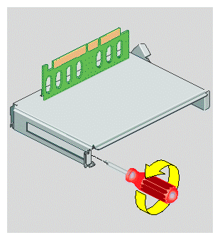 Removing the Screw and Filler Panel