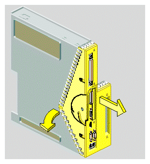 Removing the Faceplate from the System Module