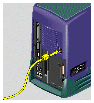 Connecting the Power Cable