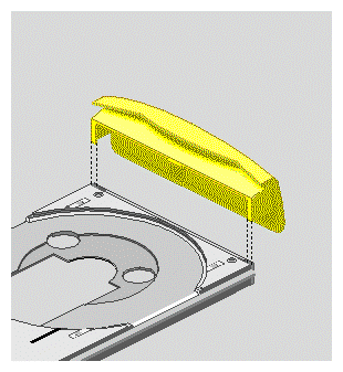 Replacing the CD-ROM Faceplate