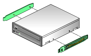 Installing the Drive Rails 