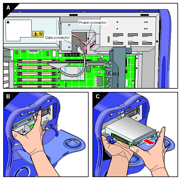 Removing the DVD-ROM Drive