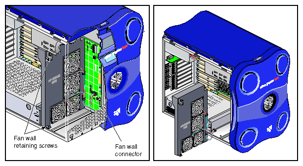 Replacing the Fan Wall