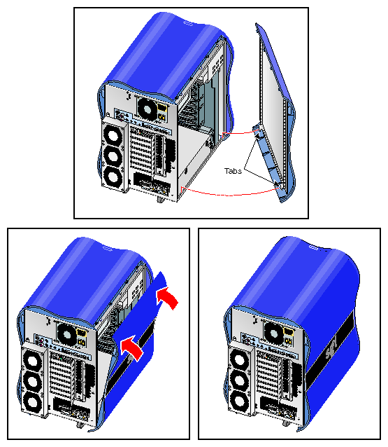 Replacing the Side Panel