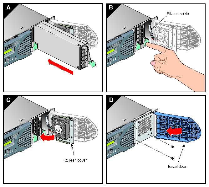 Installing the power supply