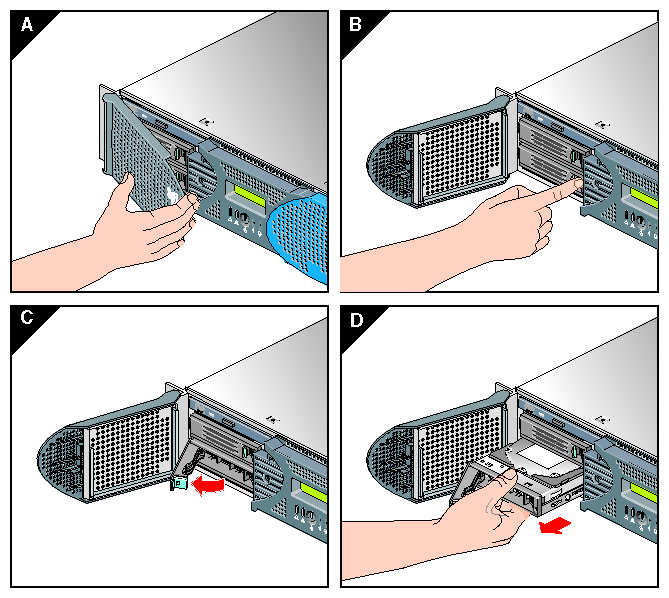 Removing a Disk Drive