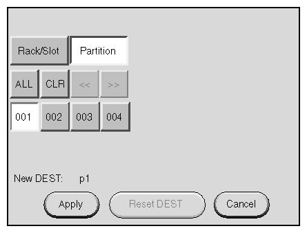 Targeting a Partition