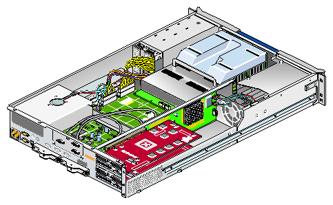 SGI Onyx4 G2N-brick Internal View