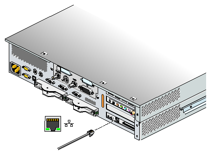 Connecting the 
Ethernet Cable