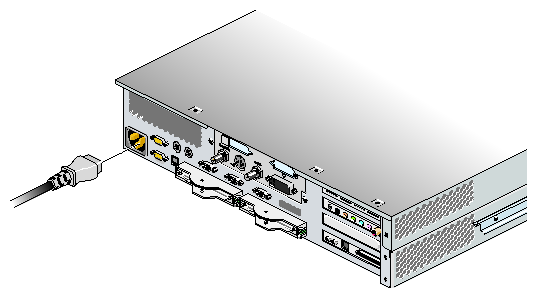 Connecting the Power Cable