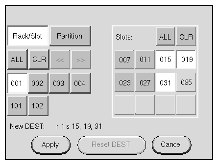 Targeting Multiple Bricks in Rack